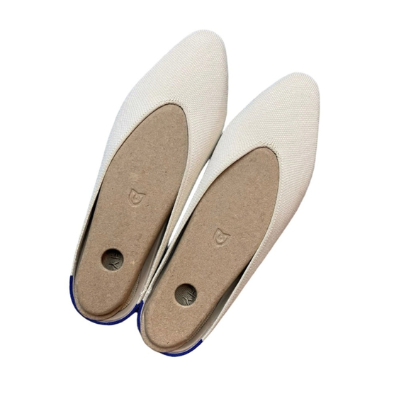 Rothy's Women's The Almond Demi Mule Size 9.5 Vanilla Bean - Picture 1 of 5